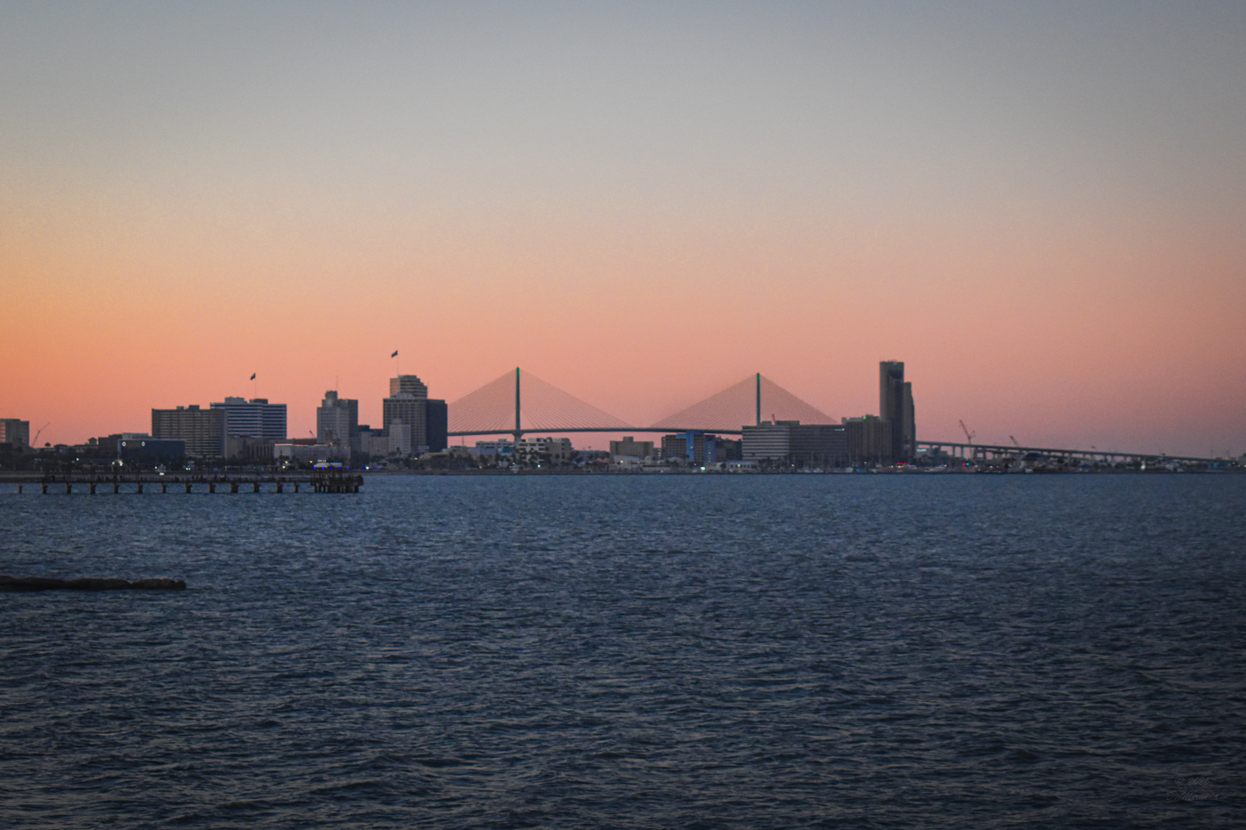 Sunset with Bridge